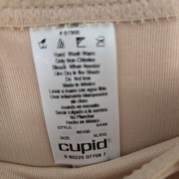 NWT Cupid Tan Shapewear Seamless Waist Cincher Size XL - Picture 2 of 4